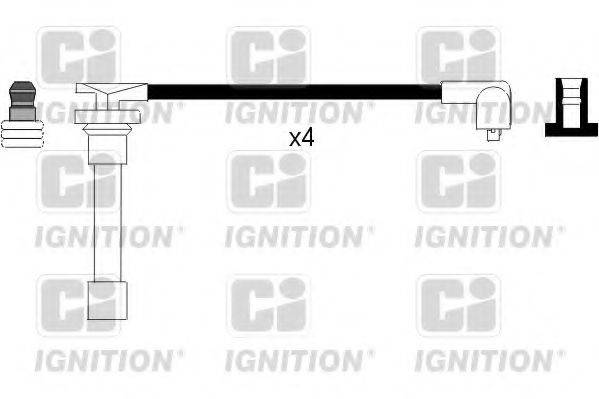 QUINTON HAZELL XC704 Комплект дротів запалювання