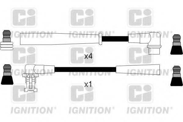 QUINTON HAZELL XC762 Комплект дротів запалювання