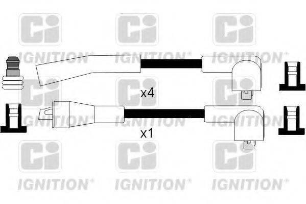 QUINTON HAZELL XC961 Комплект дротів запалювання