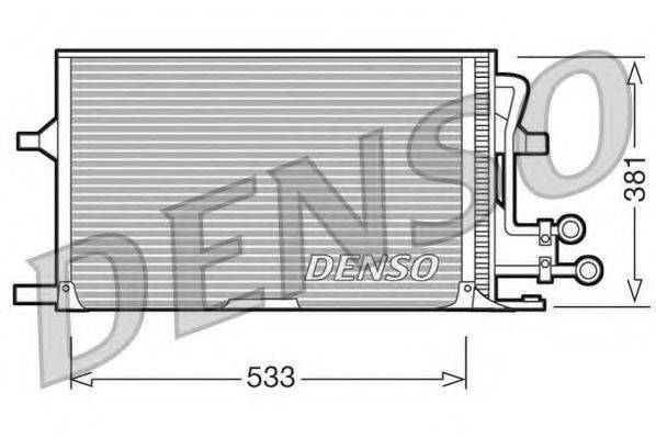 DENSO DCN10003 Конденсатор, кондиціонер