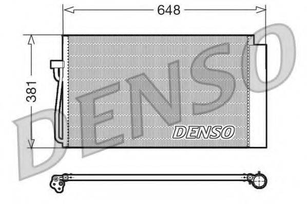 DENSO DCN05017 Конденсатор, кондиціонер