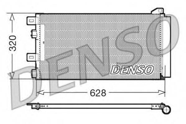 DENSO DCN05101 Конденсатор, кондиціонер