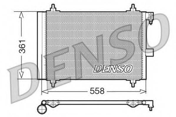 DENSO DCN21025 Конденсатор, кондиціонер