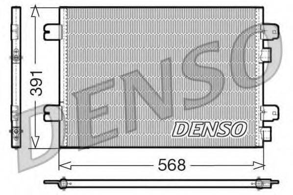 DENSO DCN23011 Конденсатор, кондиціонер