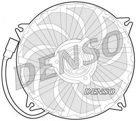 DENSO DER21019 Вентилятор, охолодження двигуна