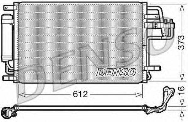 DENSO DCN41007 Конденсатор, кондиціонер
