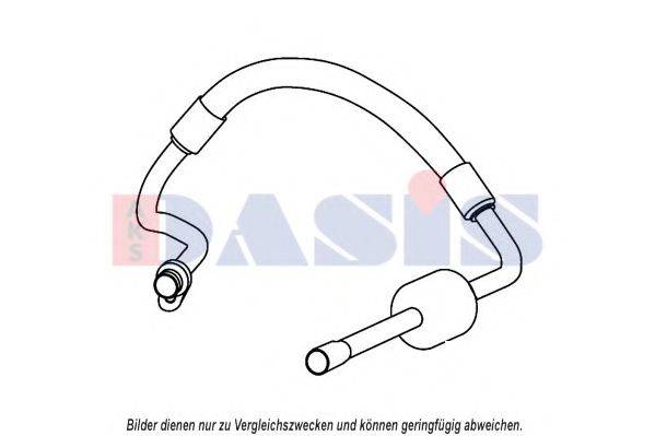 AKS DASIS 885894N Трубопровід низького тиску, кондиціонер