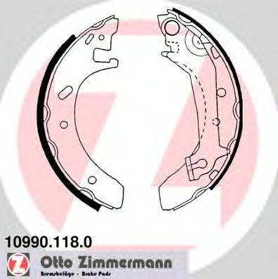 ZIMMERMANN 109901180 Комплект гальмівних колодок
