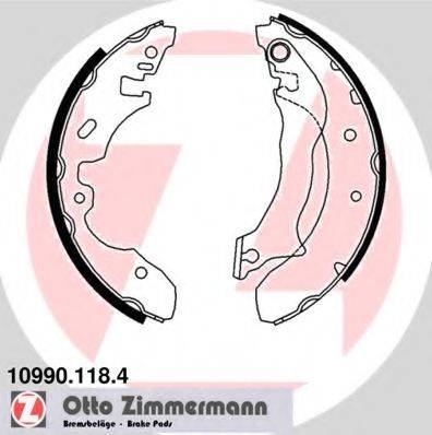ZIMMERMANN 109901184 Комплект гальмівних колодок
