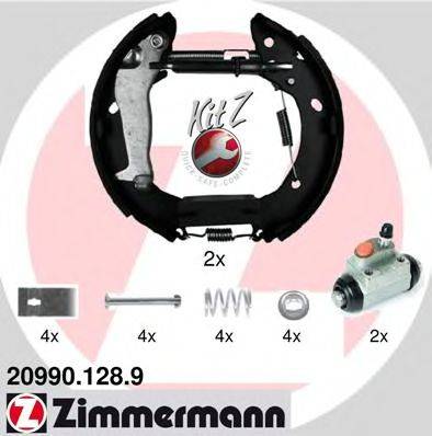 ZIMMERMANN 209901289 Комплект гальмівних колодок