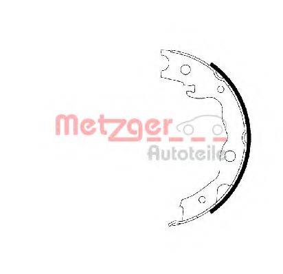 METZGER MG223 Комплект гальмівних колодок, стоянкова гальмівна система