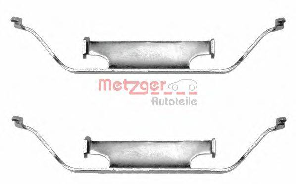 METZGER 1091096 Комплектуючі, колодки дискового гальма