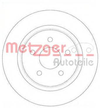 METZGER 6145900 гальмівний диск