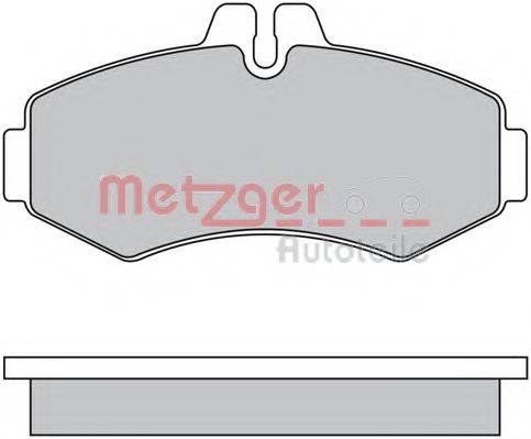 METZGER 1170303 Комплект гальмівних колодок, дискове гальмо