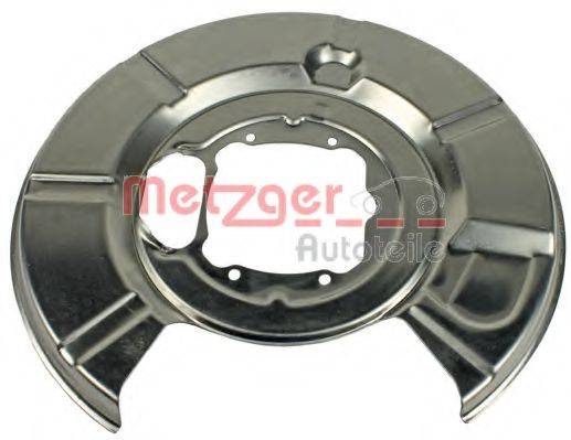 METZGER 6115025 Відбивач, диск гальмівного механізму